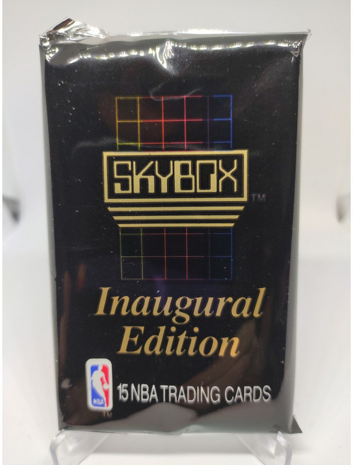 1990-91 Skybox 스카이박스 시리즈 1 최초 발행판 NBA카드팩, 1개
