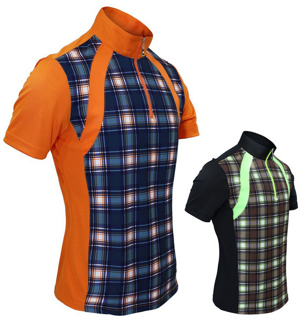 VAZO 남자골프웨어 GIO 남자반팔티 반집업 골프복 JRT2CK