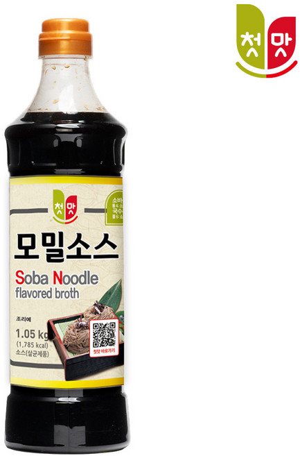 첫맛 모밀소스, 1.05kg, 1개