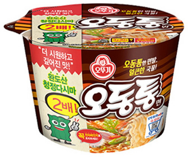 오뚜기 오동통면 용기 100g, 1개