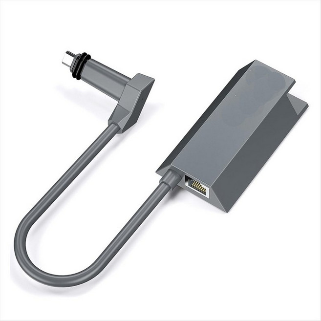 이더넷 어댑터 사각형 접시 안테나 위성 USB 인터넷 파워 라인 키트 스타 링크 V2 위성 인터넷 어댑터, 01 Gray, 01 Gray, 회색