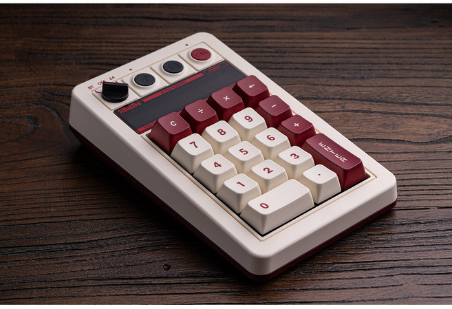 국내정발 8BitDo 레트로 18 넘버패드 Retro Mechanical Numpad, F에디션(레드)