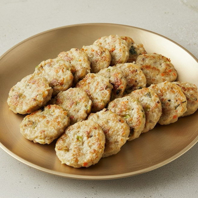 국내산원육 냉동 동그랑땡, 1개, 1kg