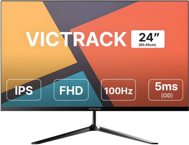 빅트랙 FHD 100Hz 평면 모니터, 60.45cm, 24FM10001