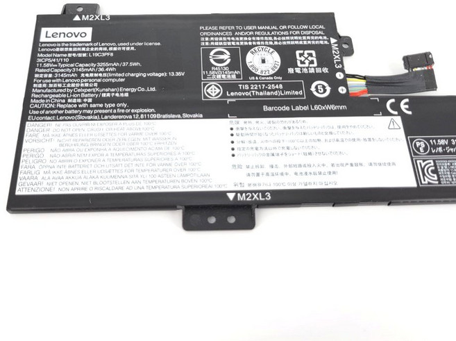 Lenovo 筆記型電腦電池 L19C3PF8, 1個, L19C3PF8 電池-保固一年