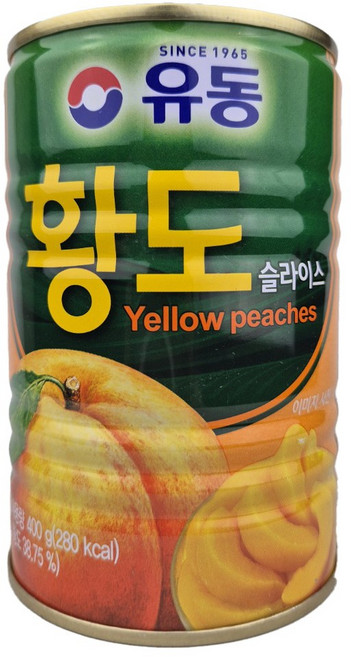 유동 황도 슬라이스 400g, 1개