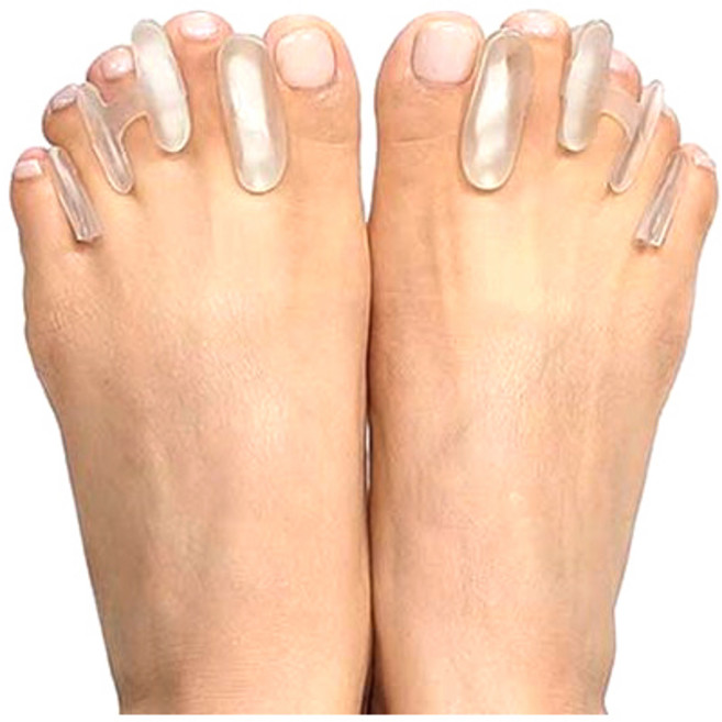 성림전자의료기 BK-골드 프리미엄 발가락교정기(실내용+외출용), 1개