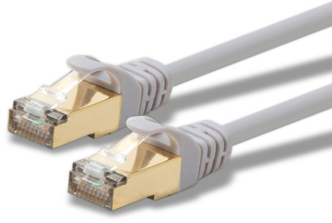 (CableMate) CAT.7 S-STP 랜케이블 (다이렉트/연선) (그레이/30m), 1개