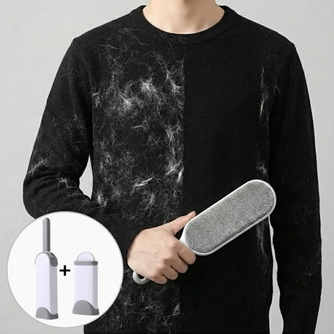 미로나 새옷처럼 보풀순삭 먼지 제거기, 1세트, 대형+소형