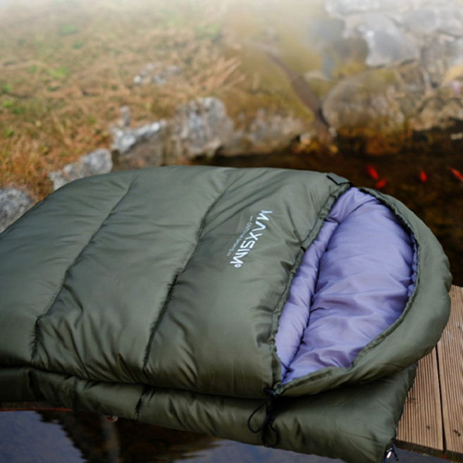 막심 혹한기 동계 겨울 침낭 캠핑 백패킹 차박, 1개, 일반침낭 1100g