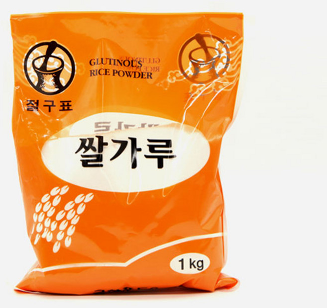 절구표 쌀가루, 1kg, 3개
