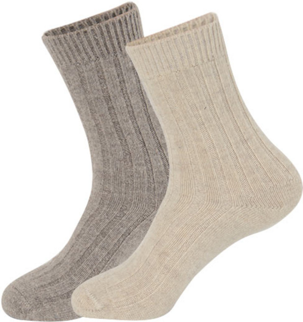 해밀 몽골 울100% 낙타 양말 양털 양말 스포츠양말 겨울양말 등산양말, 양털 베이지