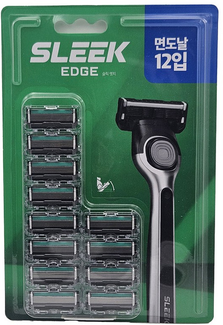 도루코 슬릭 엣지 면도날, 12개입, 1개