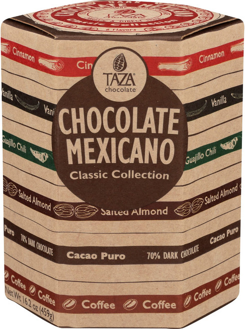 타자 디스크 Taza Chocolate Organic Mexicano Disc 50% Dark Chocolate Vanilla 2.7 Ounce (12 Count) Vegan, 6개, 80ml, 2.7 Ounce (Pack of 6)