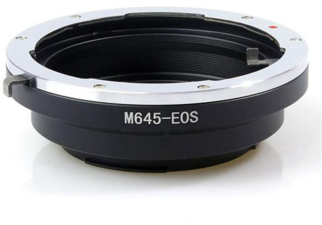 M645-EOS 마미야 645 렌즈용 어댑터 링 캐논 EOS EF 마운트 카메라 6D 7D T5i T7i, 한개옵션0, 1개