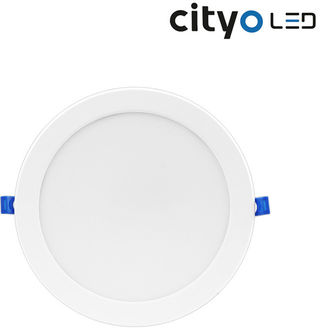 씨티오 LED 다운라이트 8인치 30W 주광색 전구색, 8인치 30W-주광색_하얀빛, 1개