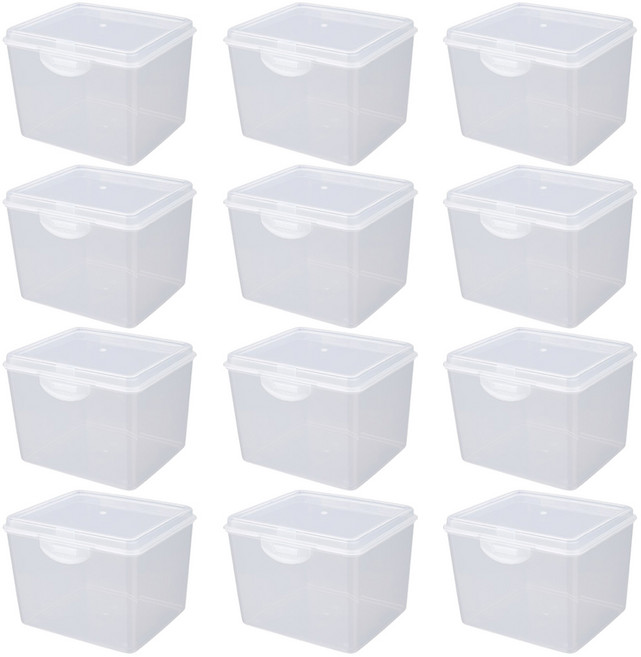 블럭형 포카 정리함 포토카드 다용도 보관함 수납 통, 12개