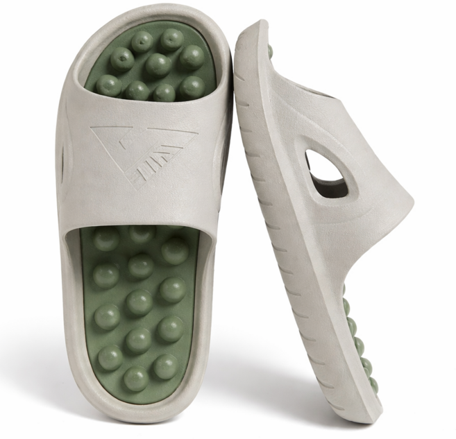 이로온 StepCare 지압슬리퍼 아치 다이어트 붓기 발바닥 마사지 족저근막염 슬리퍼