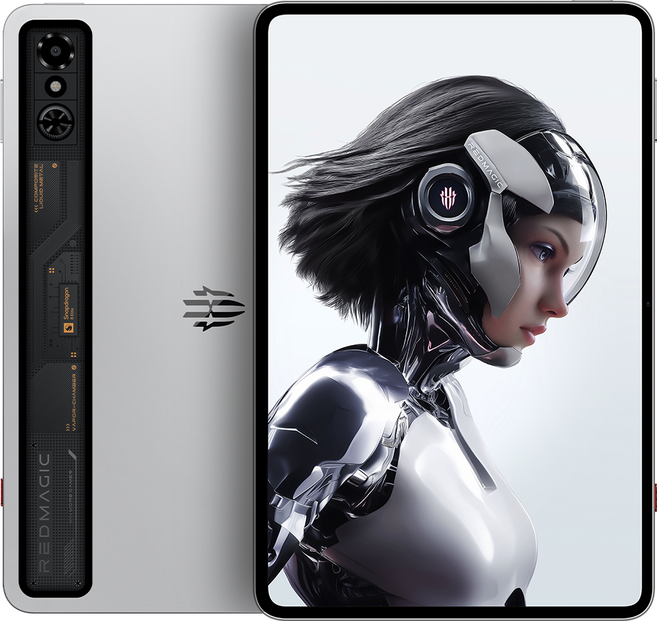 REDMAGIC Astra 게이밍 태블릿 Snapdragon 8 Elite 9.06인치 2.4K OLED 향상된 쿨링 8200mAh 24GB 1TB WIFI 레드매직 아스트라, Wi-Fi, 256GB, Starfrost
