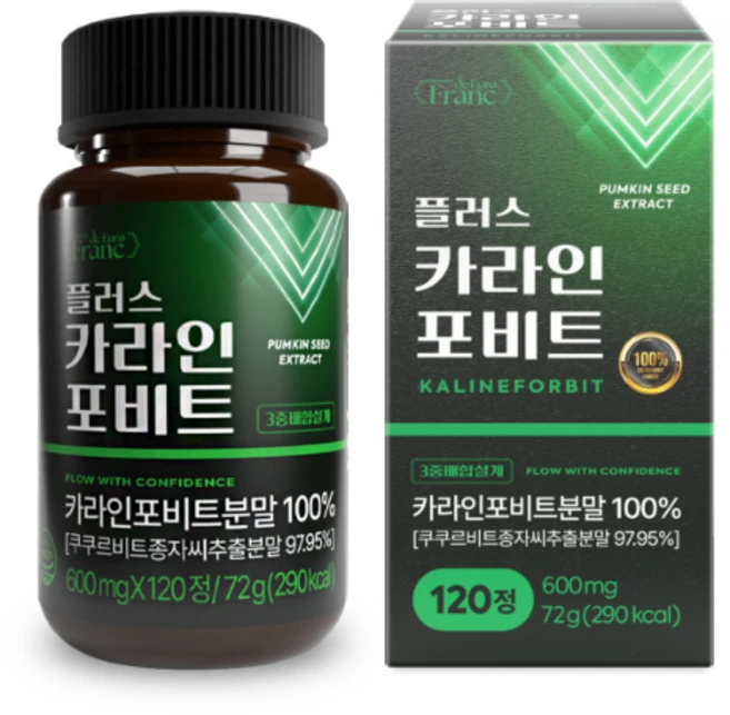 [정품] Plus 카라인포비트 정 중년남성 활력, 1개, 120정 - 쿠팡