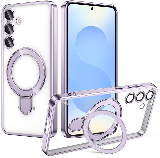 헤미션 갤럭시 S25 카메라 보호 맥세이프 거치대 케이스 카메라렌즈 완전보호 SLP01