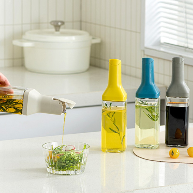 마치홈 자동개폐 스마트 오일병 4컬러, 350ml, 2세트