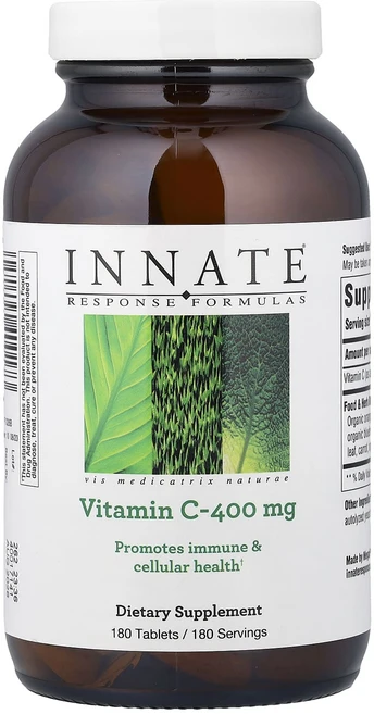 이내이트리스폰스포뮬러 비타민C-400 180정, 2개 - 쿠팡