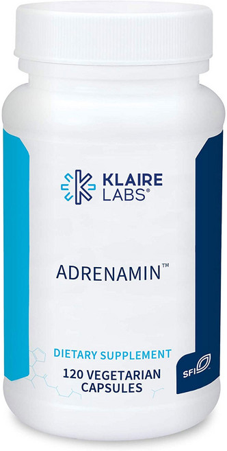 미국산 클레어랩스 아드레나민 120정 Adrenamin 비건 캡슐 Klaire Labs 선물증정, 1개