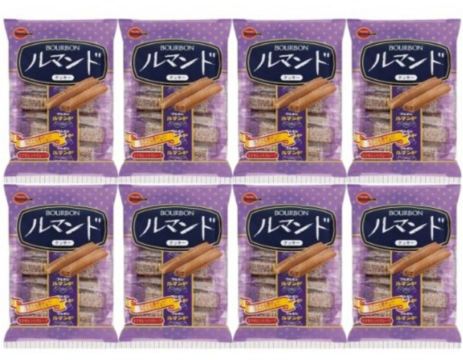 부르본 루만도 쿠키 12개입 x, 8개