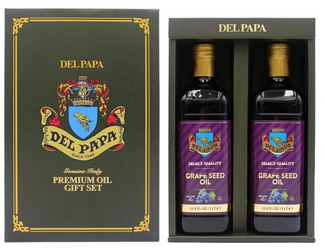 포도씨유 델파파 식용유 올리브유선물세트 1호 선물세트, 1개, 1L