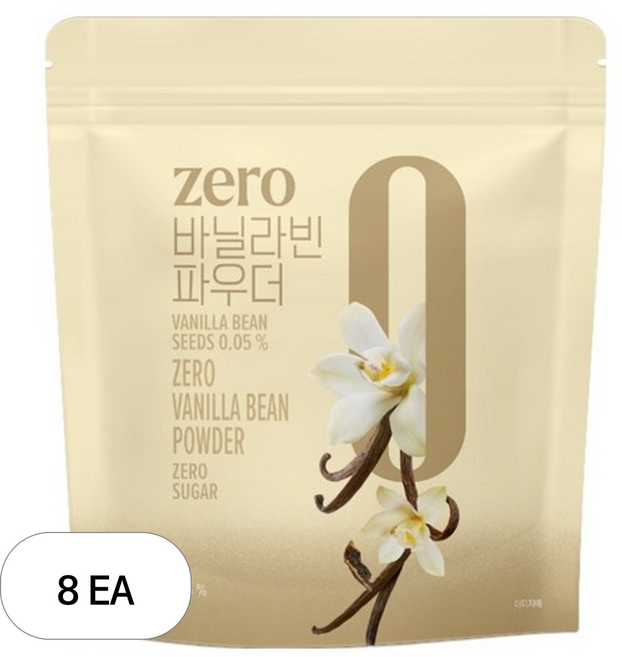 네이쳐티 zero 바닐라빈 파우더, 500g, 8개, 1개입