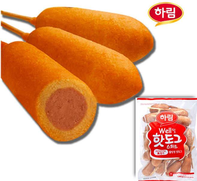 하림-스위트웰도그 1kg(50gx20개), 1kg, 1개
