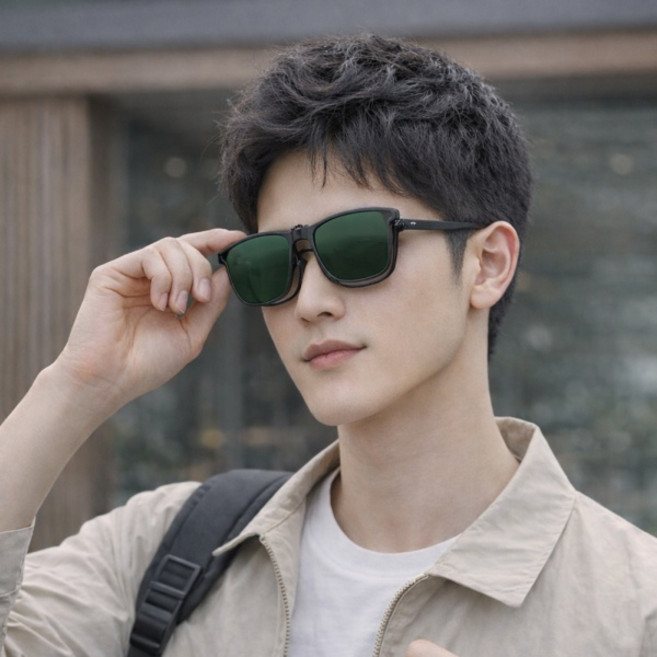 디아쿠아 안경 위에 쓰는 선글라스 자외선차단 편광 클립 덮경