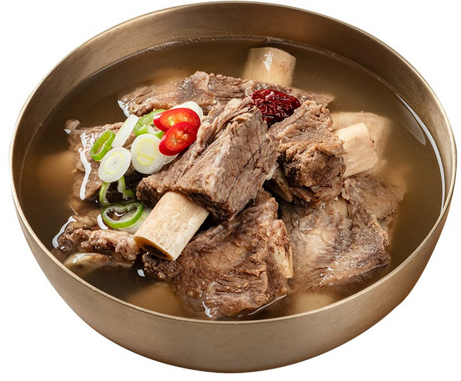 바르온 소 갈비탕 맑은 국밥 실온보관, 700g, 1개