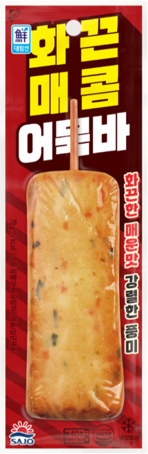 대림)화끈매콤어묵바70g, 5개, 70g