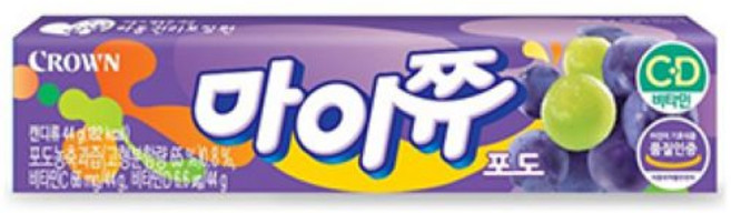 [크라운] 마이쭈 포도, 44g, 2개