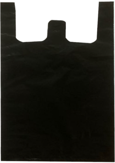 리벤스 손잡이 비닐봉투 검정, 70L, 1세트