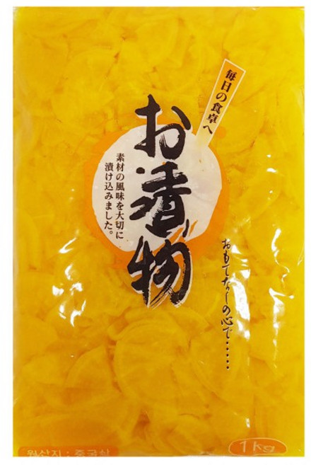 씨엘푸드 동경단무지 슬라이스 ( 1kg x 10ea ), 10개