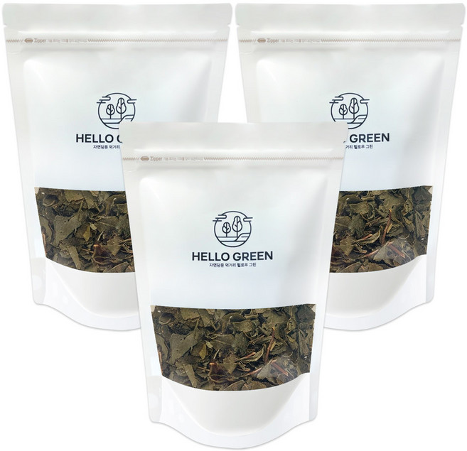 헬로우그린 국산 녹차 어린잎 40g(팩), 3개, 40g, 1개입