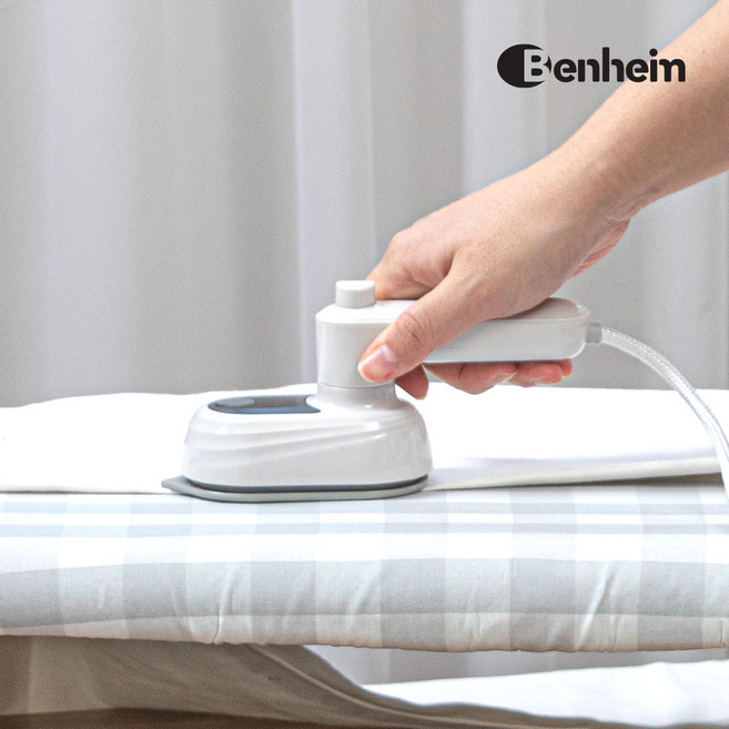 벤하임 여행용 미니 스타일러 물분사 다리미, BMI-25, White