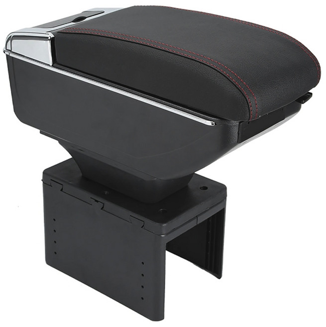 알테쉬 자동차 콘솔박스 팔걸이 쿠션 멀티 컵홀더 수납 정리 보관 경차 설치 KIT, 블랙, 컨텐츠 참조