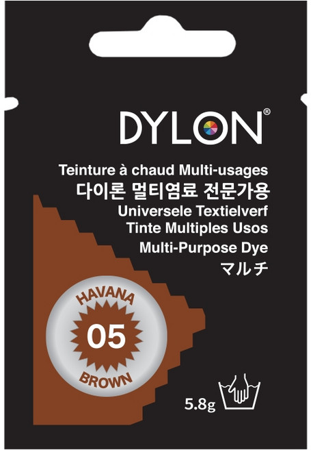 다이론 멀티염료 의류 옷 면소재 패브릭 섬유 염색약 물감>>공예용염료, 05 하바나브라운