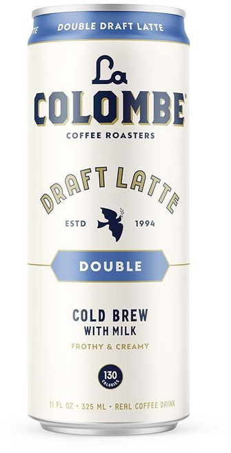 La Colombe 더블 드래프트 라떼 294.9ml(11FL 온스) 싱글 캔, La Colombe 더블 드래프트 라떼, 294.9ml, 1개, 294.9ml