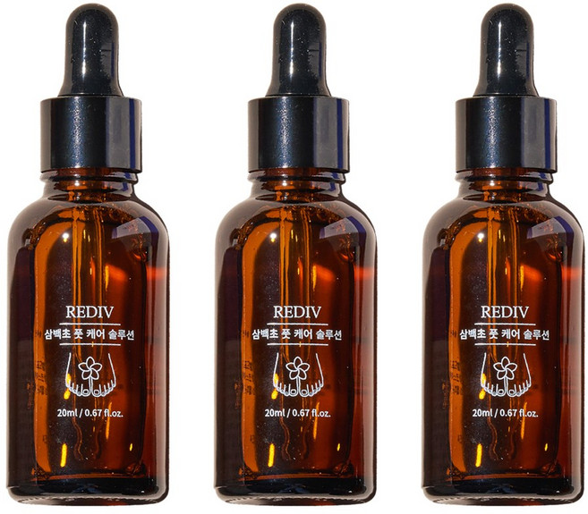 레디브 문제성발톱 솔루션 손발톱영양제 삼백초앰플, 1개입, 3개