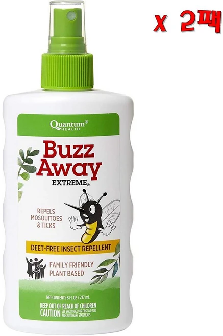 Quantum 퀀텀 헬쓰 버즈 어웨이 익스트림 8oz(237ml) 2팩, 237ml - 쿠팡