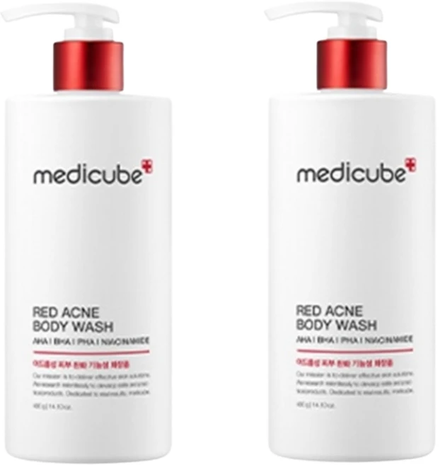 레드 아크네 바디워시(등여드름 제거), 1개, 800g - 쿠팡