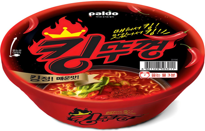 팔도 킹뚜껑 컵라면 110g, 1개