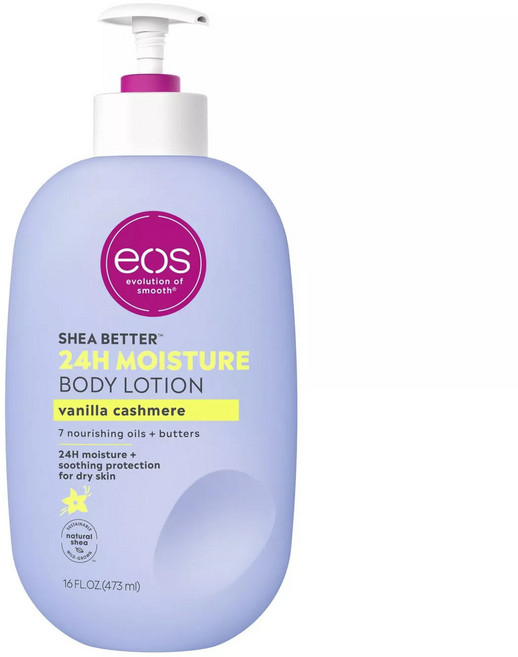 이오스 시어 베타 24시간 모이스처 바디 로션 바닐라 캐시미어 향, 1개, 473ml