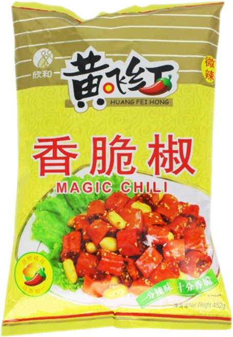 황비홍 향취고추 부각, 452g, 1개