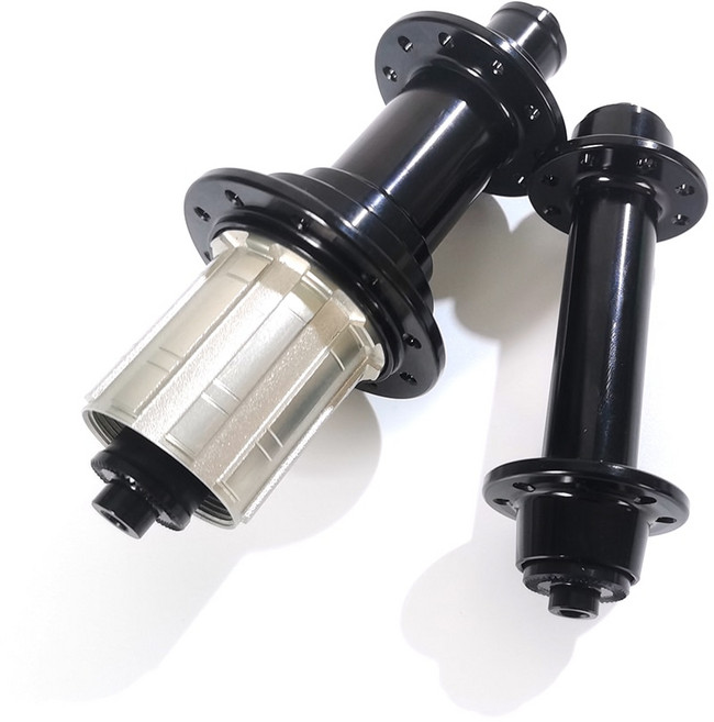 R13 도로 자전거 허브 전면 16h 18h 20h 후면 21h 24h qrx100mm 130mm V 브레이크 림 휠 부품 검정 HG 9v 10v 11v 프리, 01 Front 16h, 1개